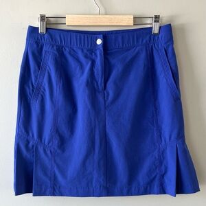 Chico's Zenergy Golf Skort Vibrant Blue Size 0(US 4) Pleated Sides - athleisure